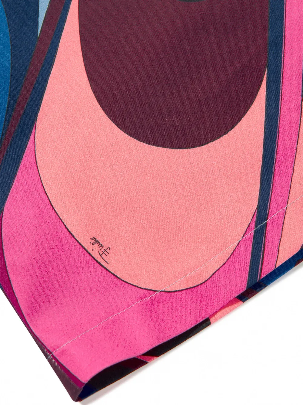 PUCCI Junior Jurk met abstracte print Roze