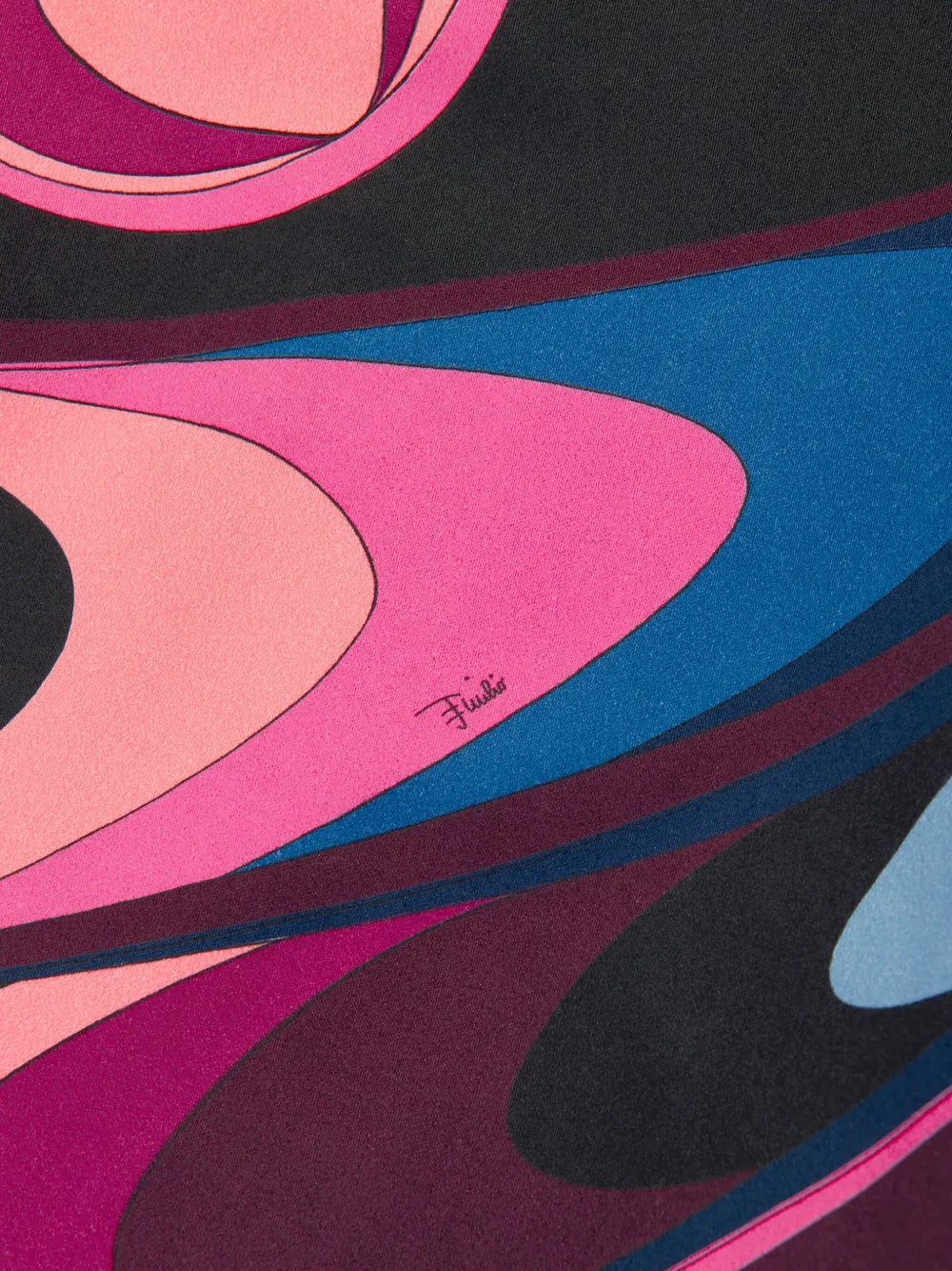PUCCI Junior Jurk met abstracte print Roze