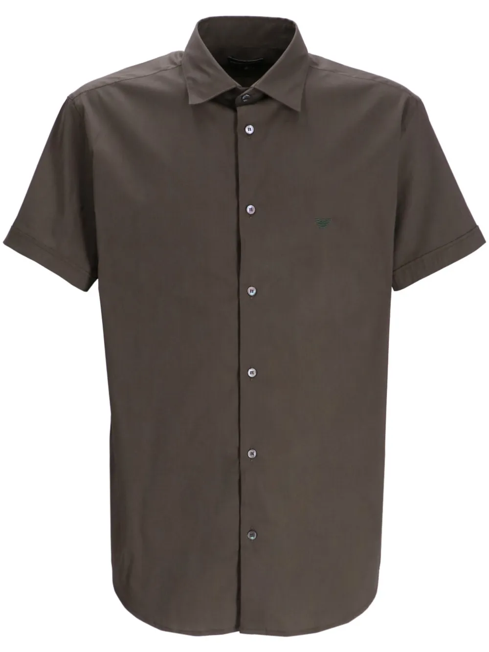 Emporio Armani Logo Shirt Green FARFETCH AE