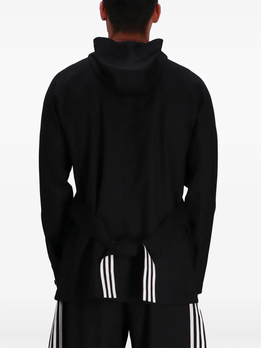Y-3 Logo-print Track Jacket In Black