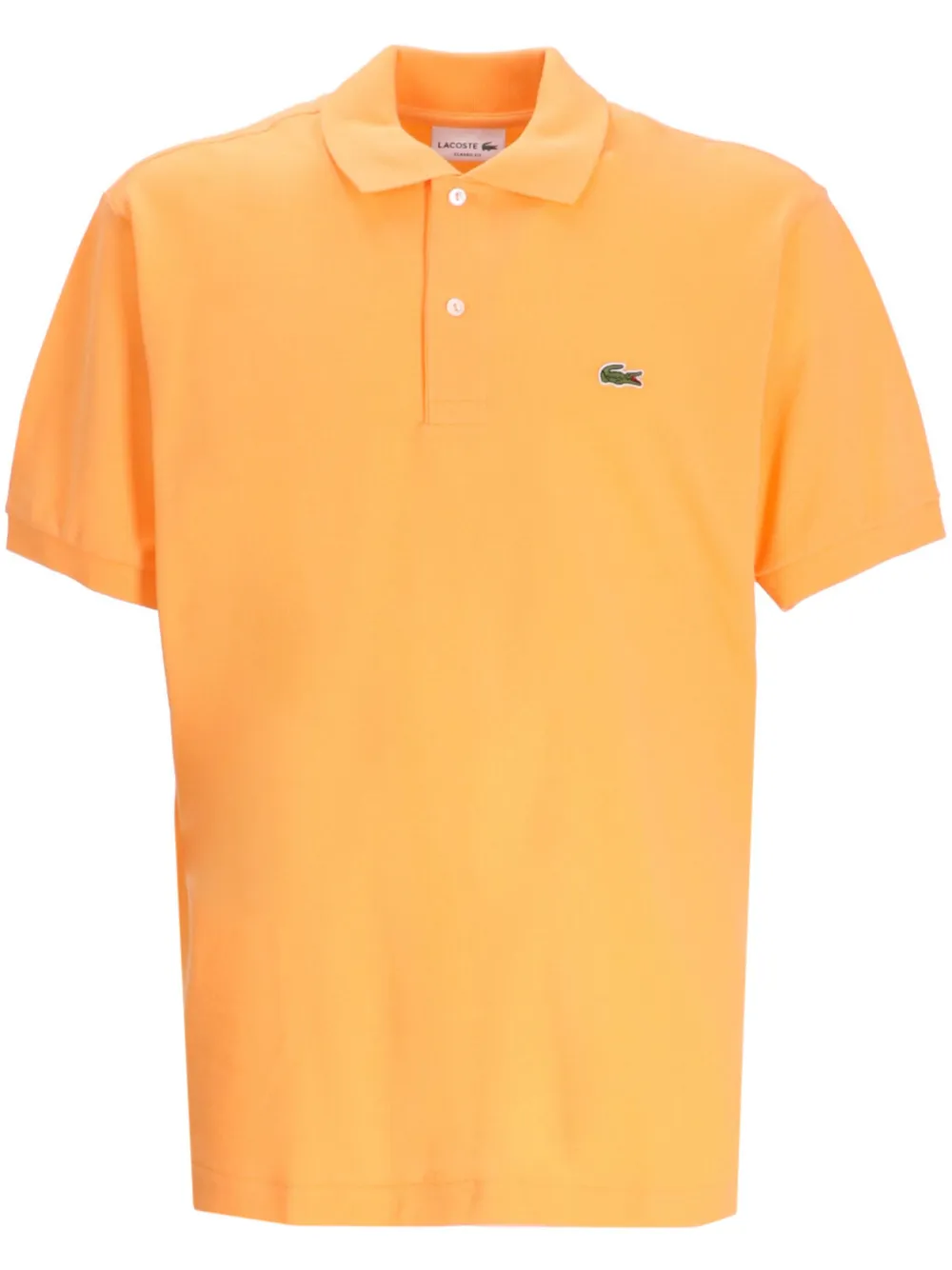 Lacoste クロコパッチ ポロシャツ - オレンジ Lacoste クロコパッチ ポロシャツ - オレンジ