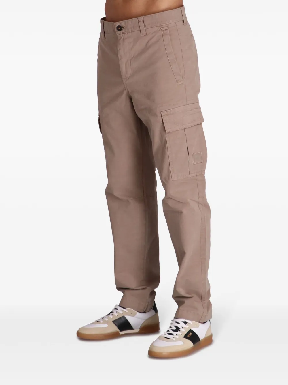 BOSS Sisla 7 cargo broek Beige