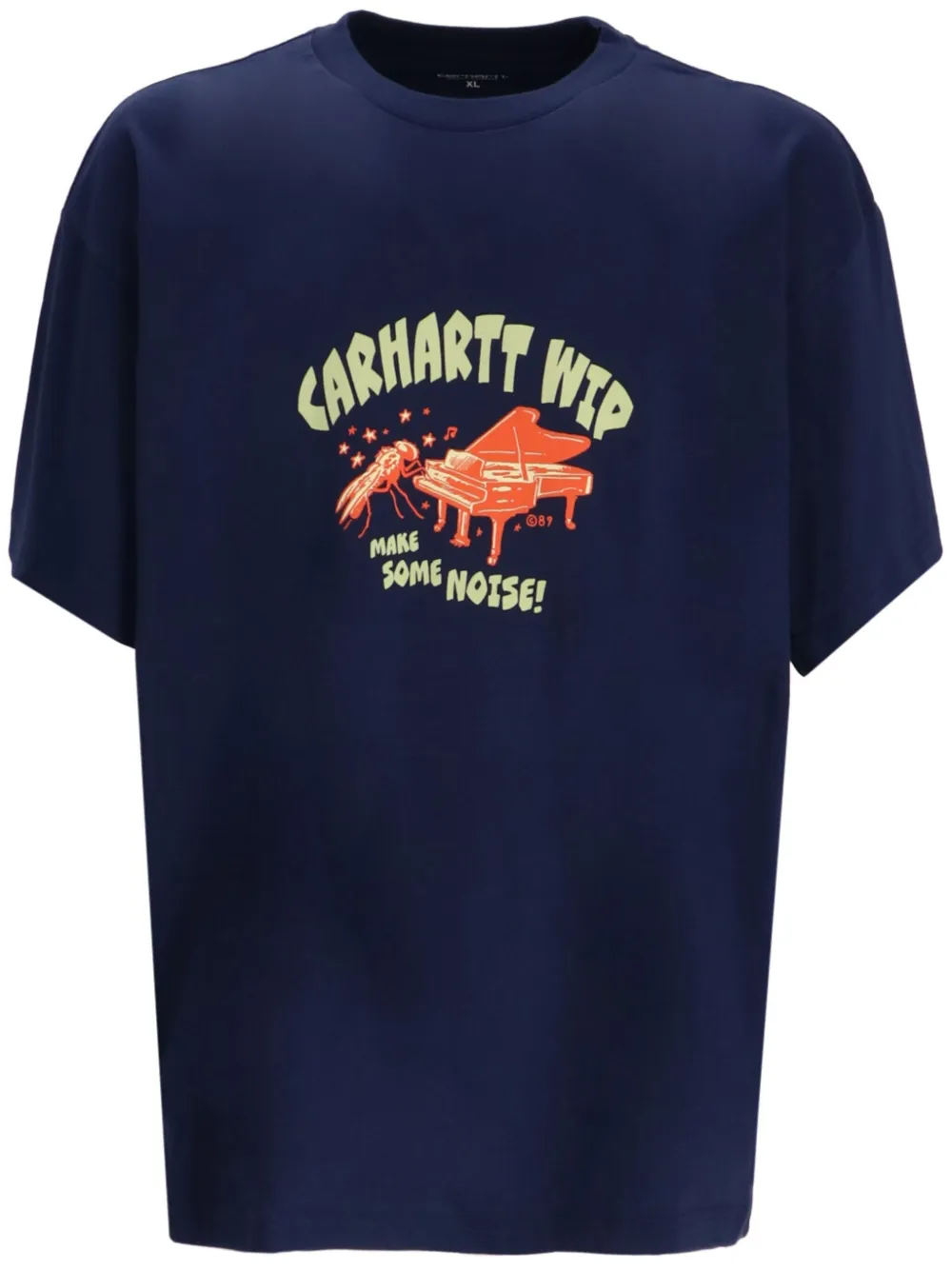 Carhartt WIP Noise T-shirt Blauw