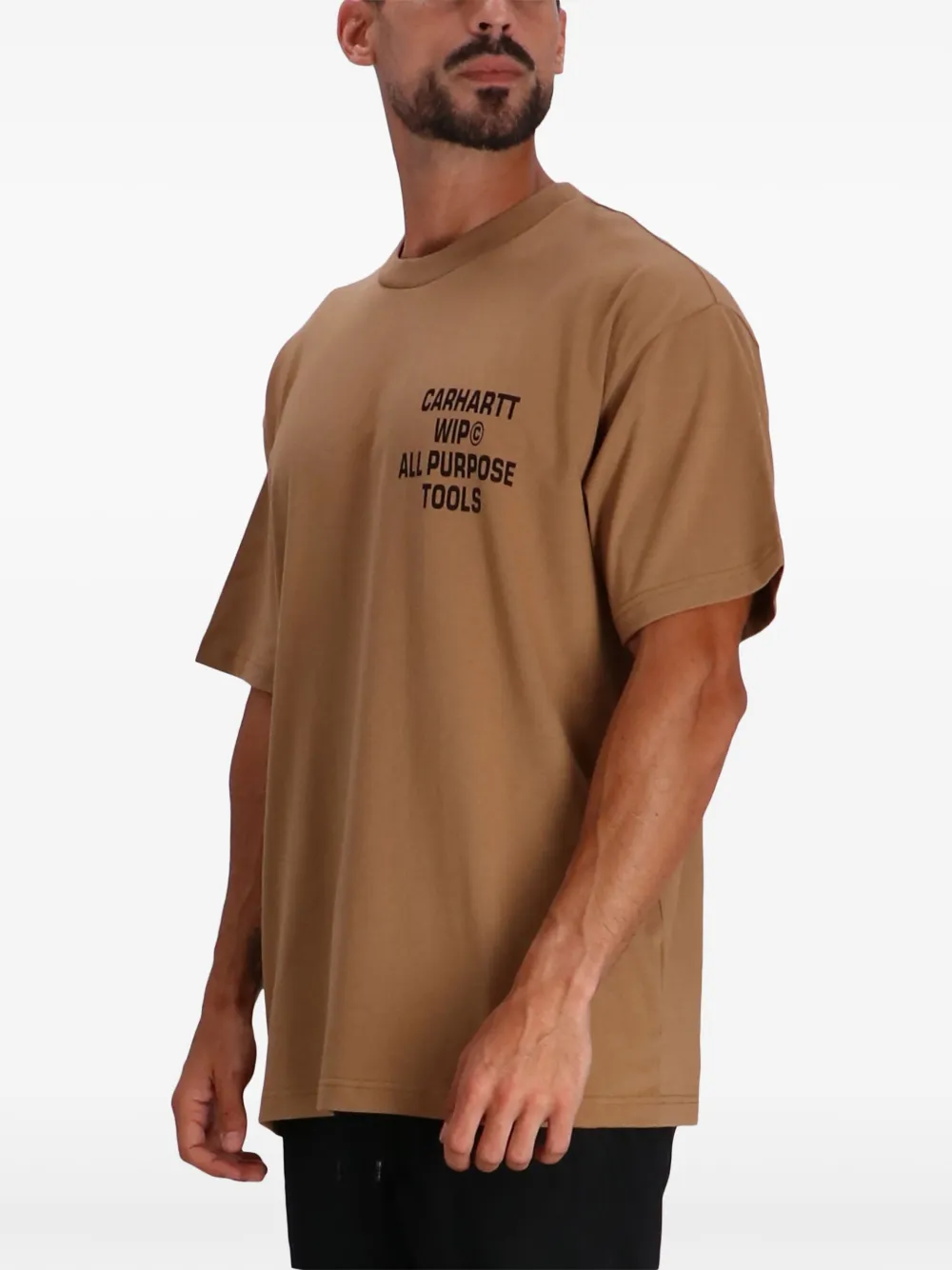 Carhartt WIP Cross Screw T-shirt Bruin