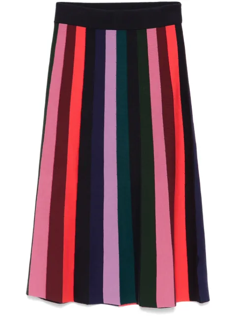 PS Paul Smith Gestreepte midi-rok