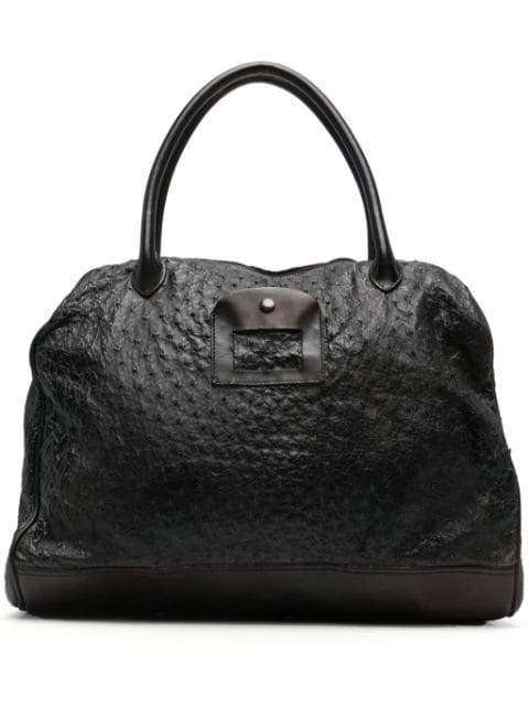 Numero 10 textured tote bag 