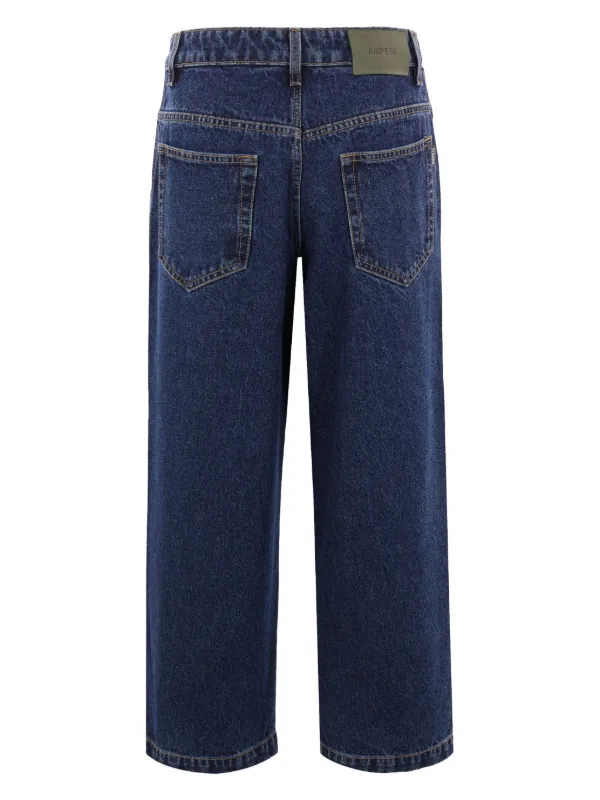 パンツ ASPESI Women Straight Pants S3G143D307 85097 blue Aspesi Linen Straight-leg Trousers In Blue | ModeSens