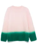 sacai ombré-effect sweater - Pink