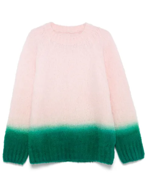 sacai ombré-effect sweater