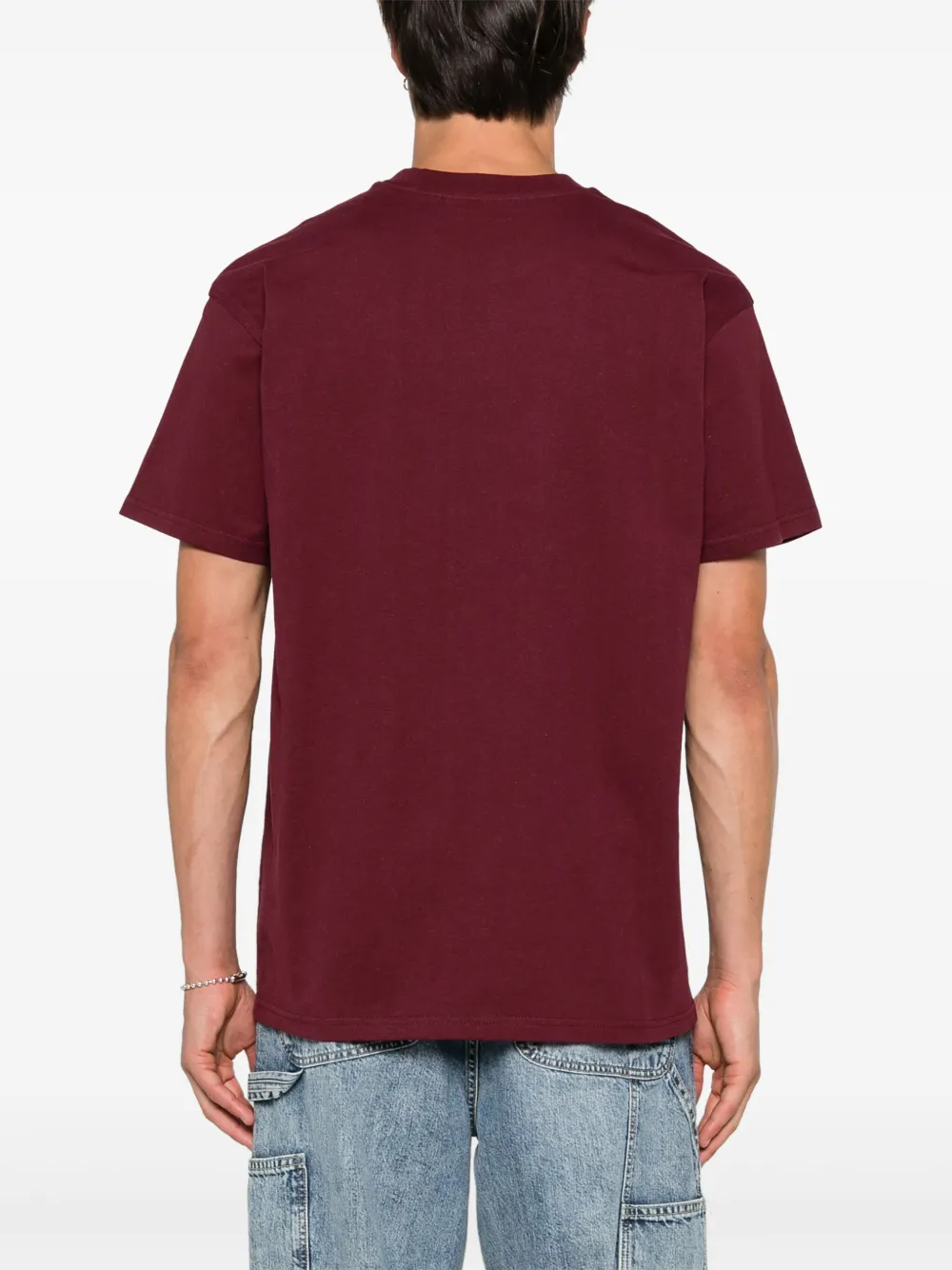 Carhartt WIP T-shirt met print Rood