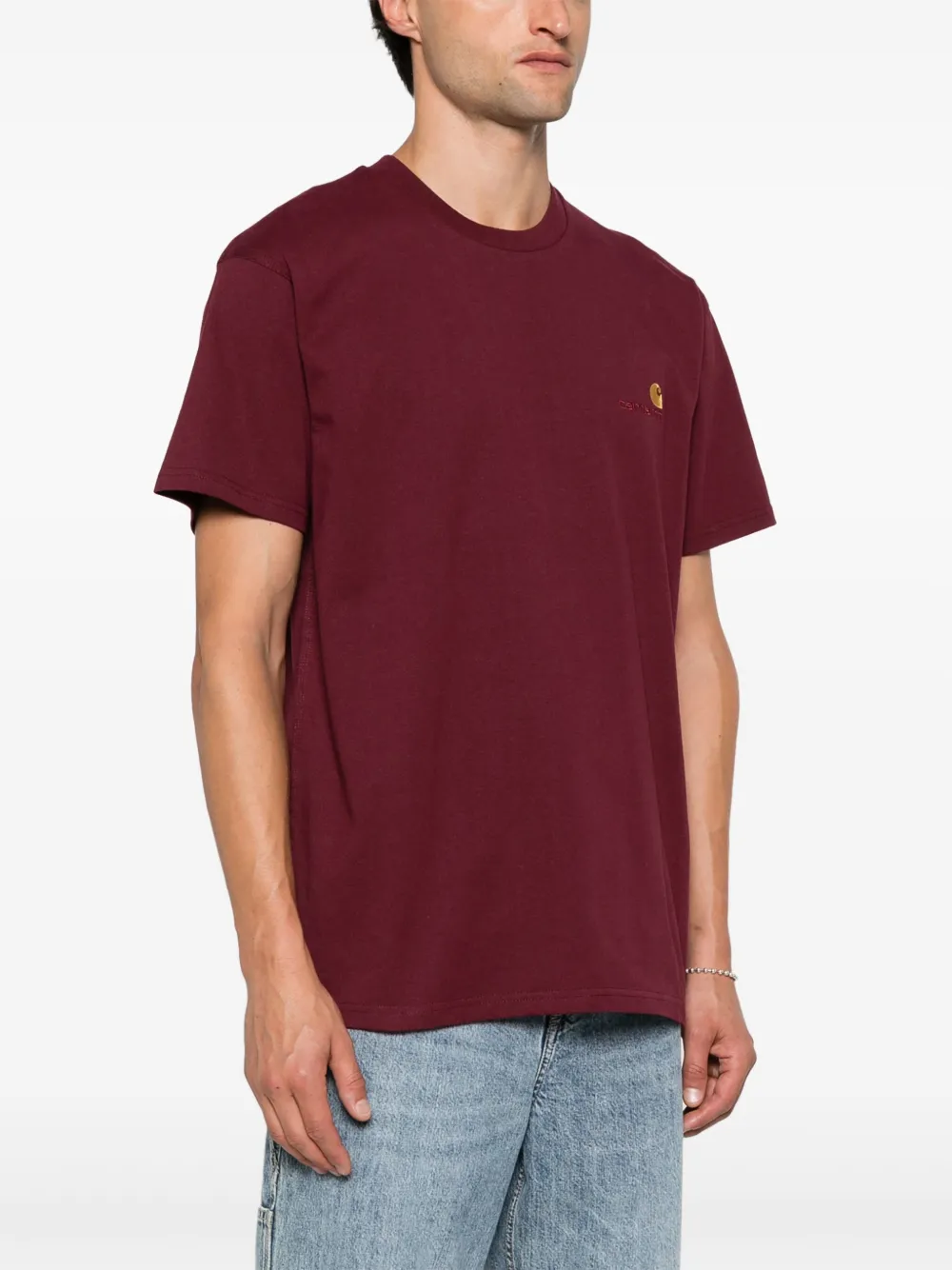 Carhartt WIP T-shirt met print Rood