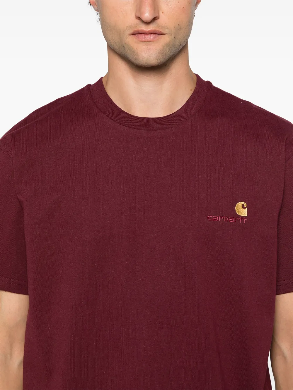 Carhartt WIP T-shirt met print Rood