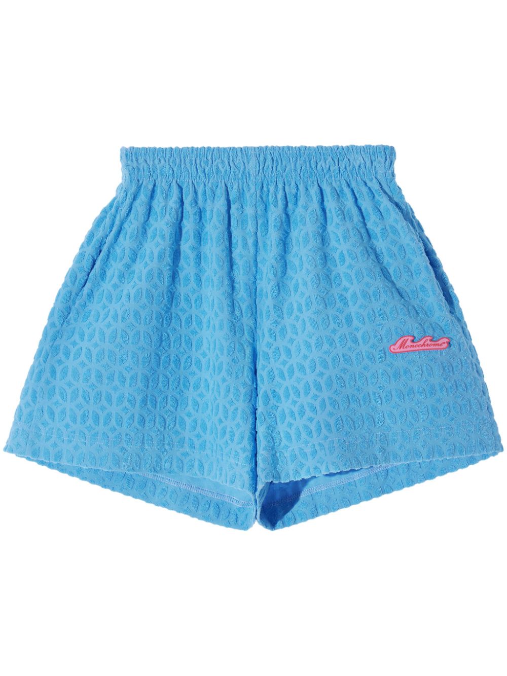 embroidered logo short shorts