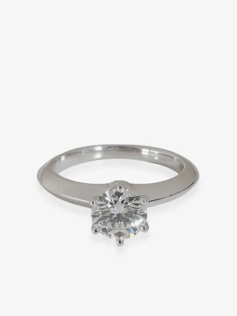 Tiffany & Co. Pre-Owned diamantring i platin