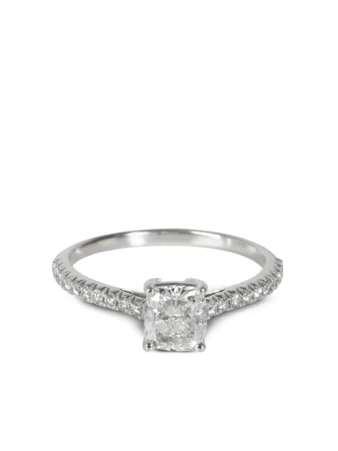 Tiffany & Co. Pre-Owned platinum Novo engagement ring