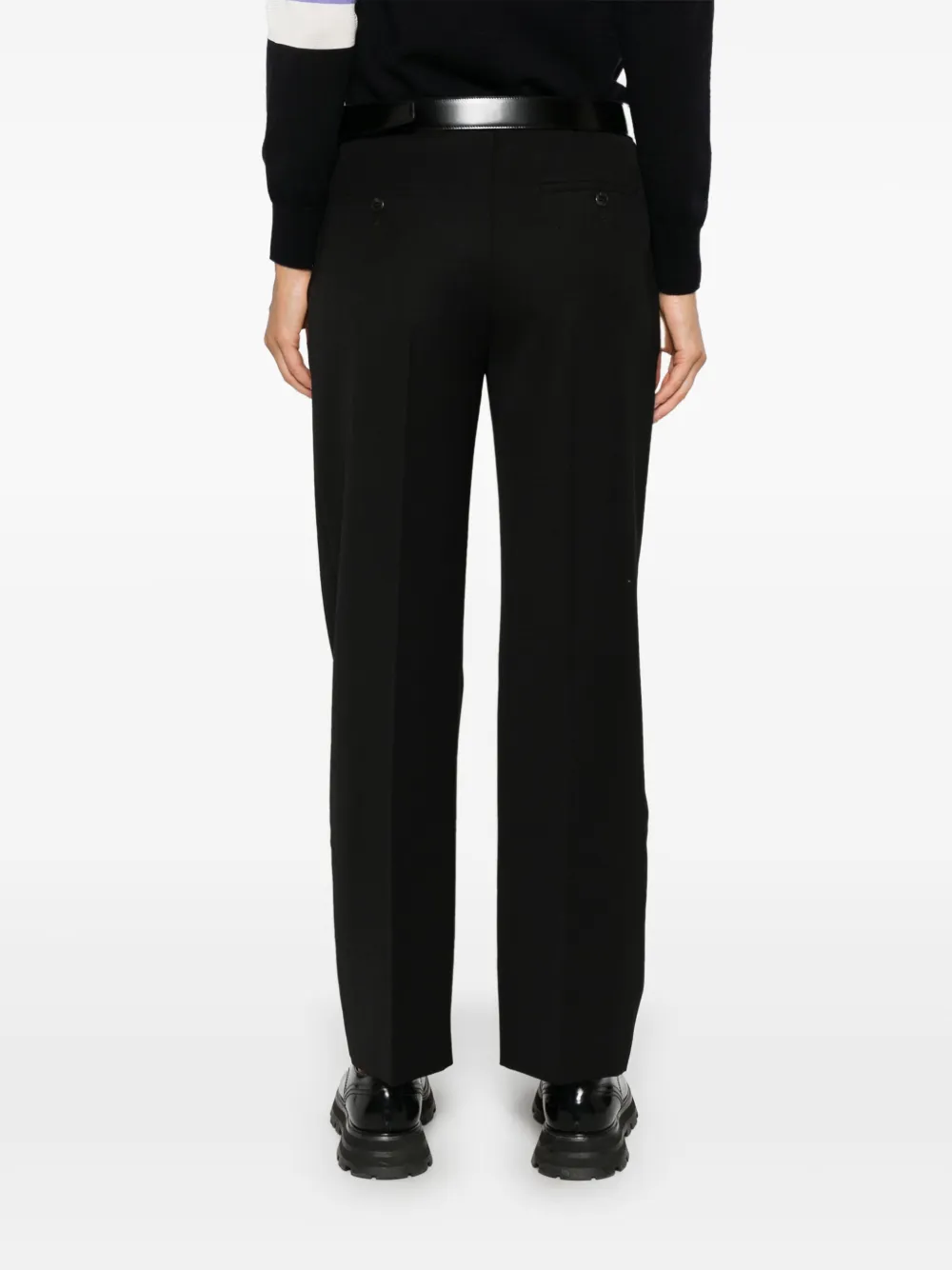 Prada Gabardine broek Zwart