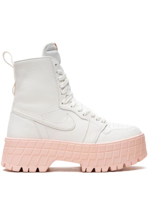 Jordan Air Jordan 1 Brooklyn "White Pink" sneaker boots  Women