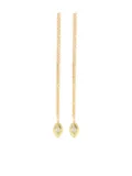 Octavia Elizabeth 18kt yellow gold Nesting diamond earring