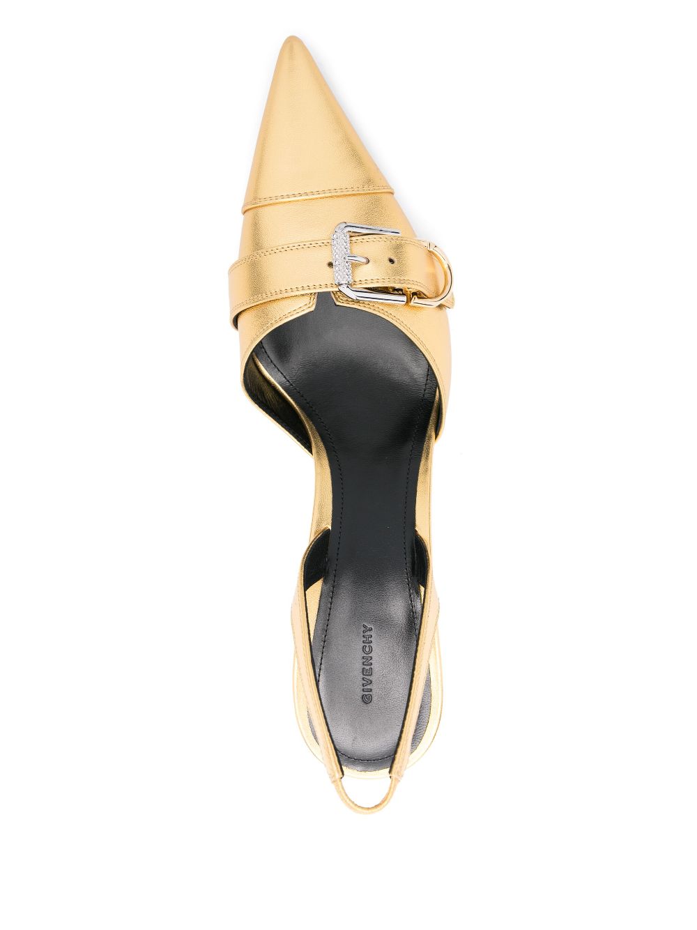 Givenchy 75 mm Voyou pumps Goud