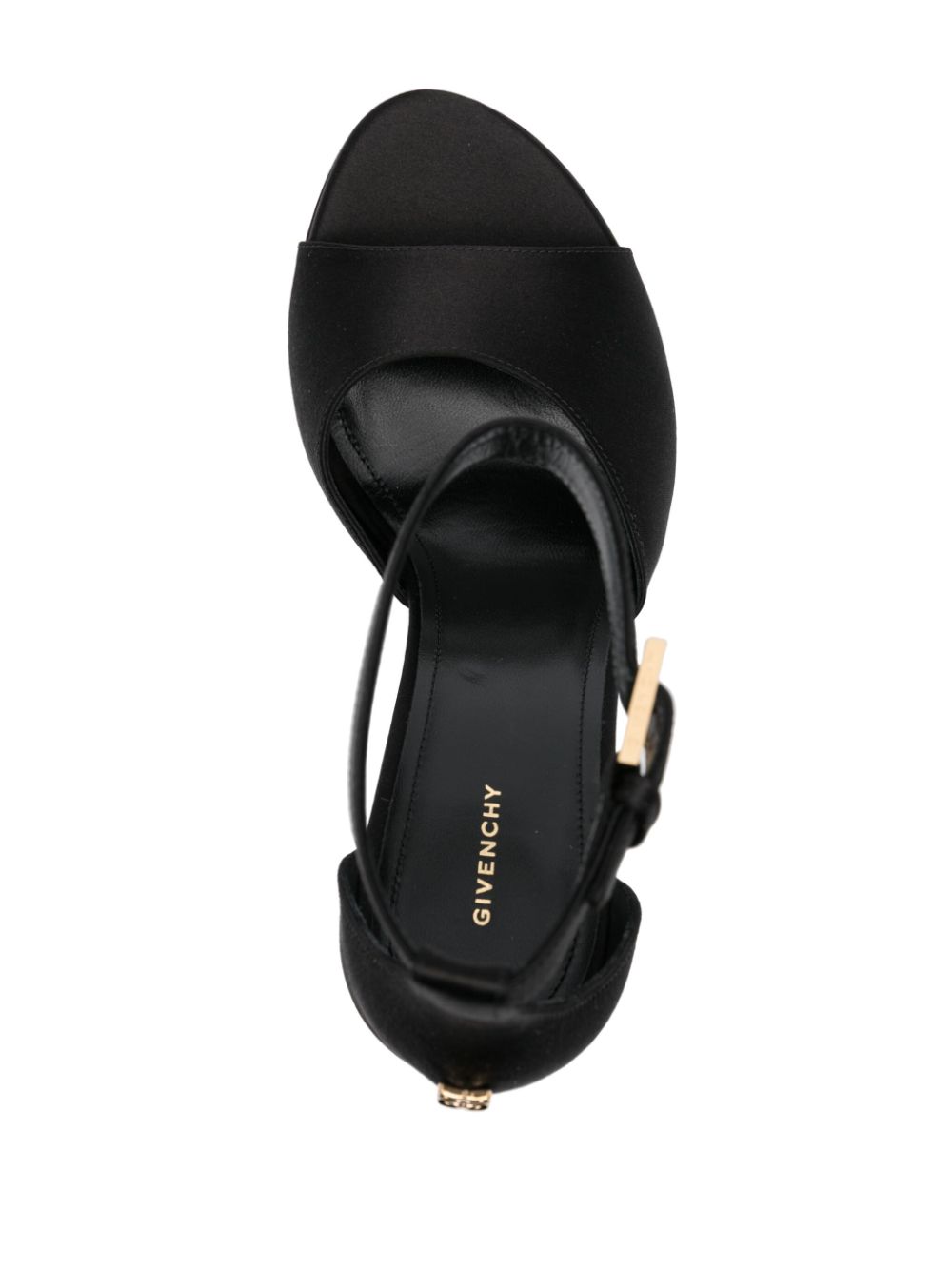 Givenchy 140 mm 4G sandalen met plateauzool Zwart