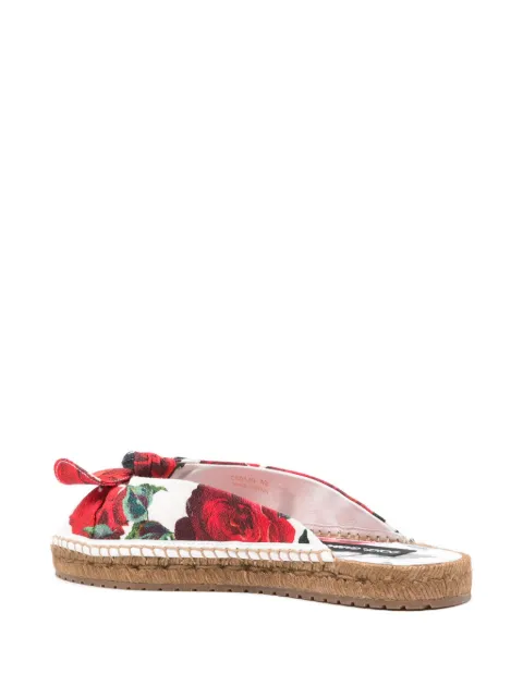 Dolce & Gabbana floral-print espadrilles CE0149A6514 - 2