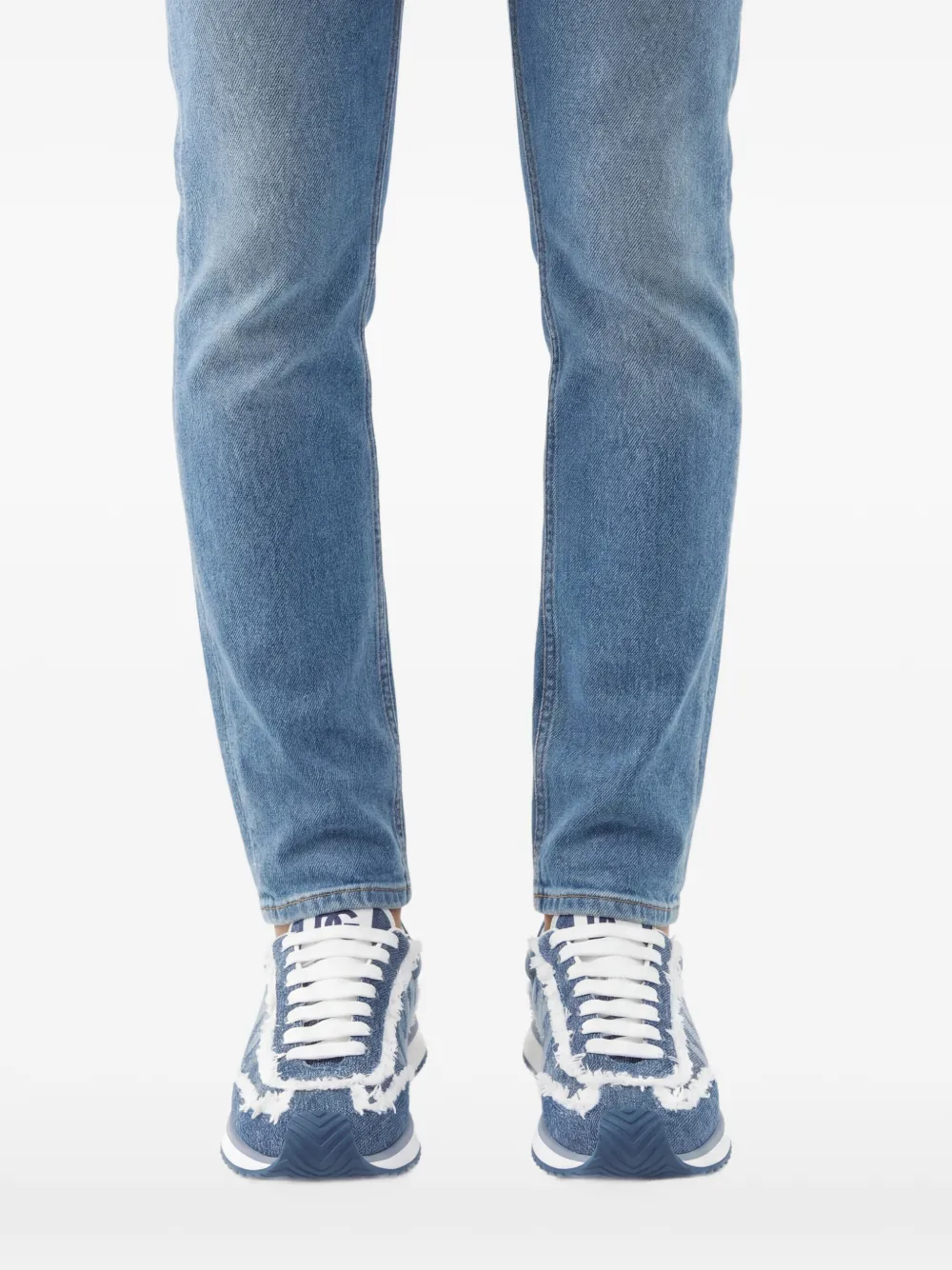 Dolce & Gabbana Aria DG sneakers Blauw