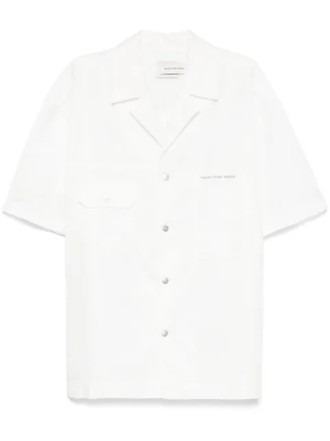 Feng Chen Wang logo-embroidered shirt