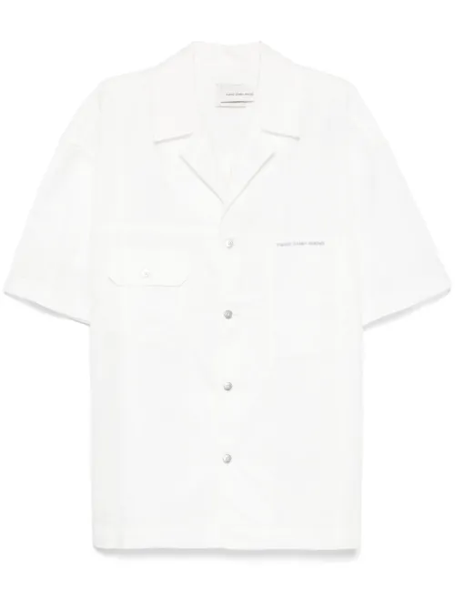 Chemise à logo brodé - Feng Chen Wang - Modalova