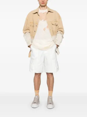 feng chen wang 24ss パッチワークショーツ M Feng Chen Wang PATCHWORK SHORTS (KHAKI/BROWN)の商品ページ