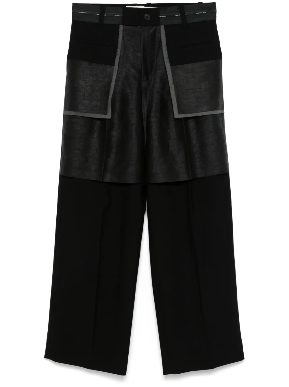 patchwork trousers