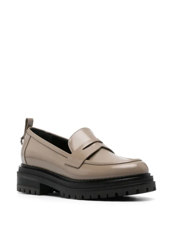 Sergio Rossi Sr Joan ローファー | グレー | FARFETCH JP