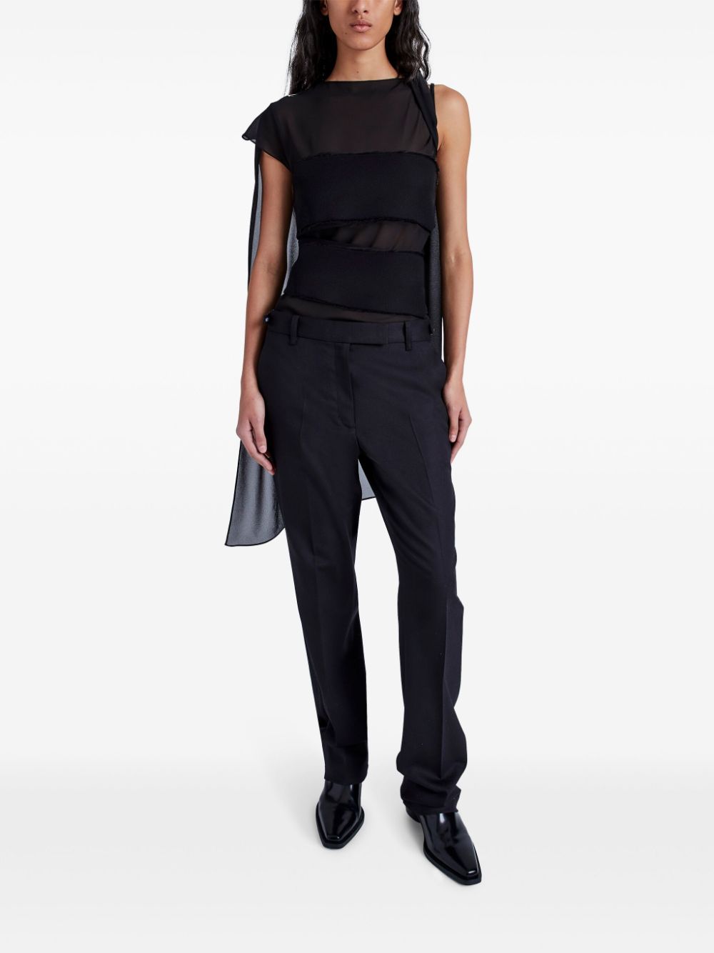 Proenza Schouler Aurora top - Black