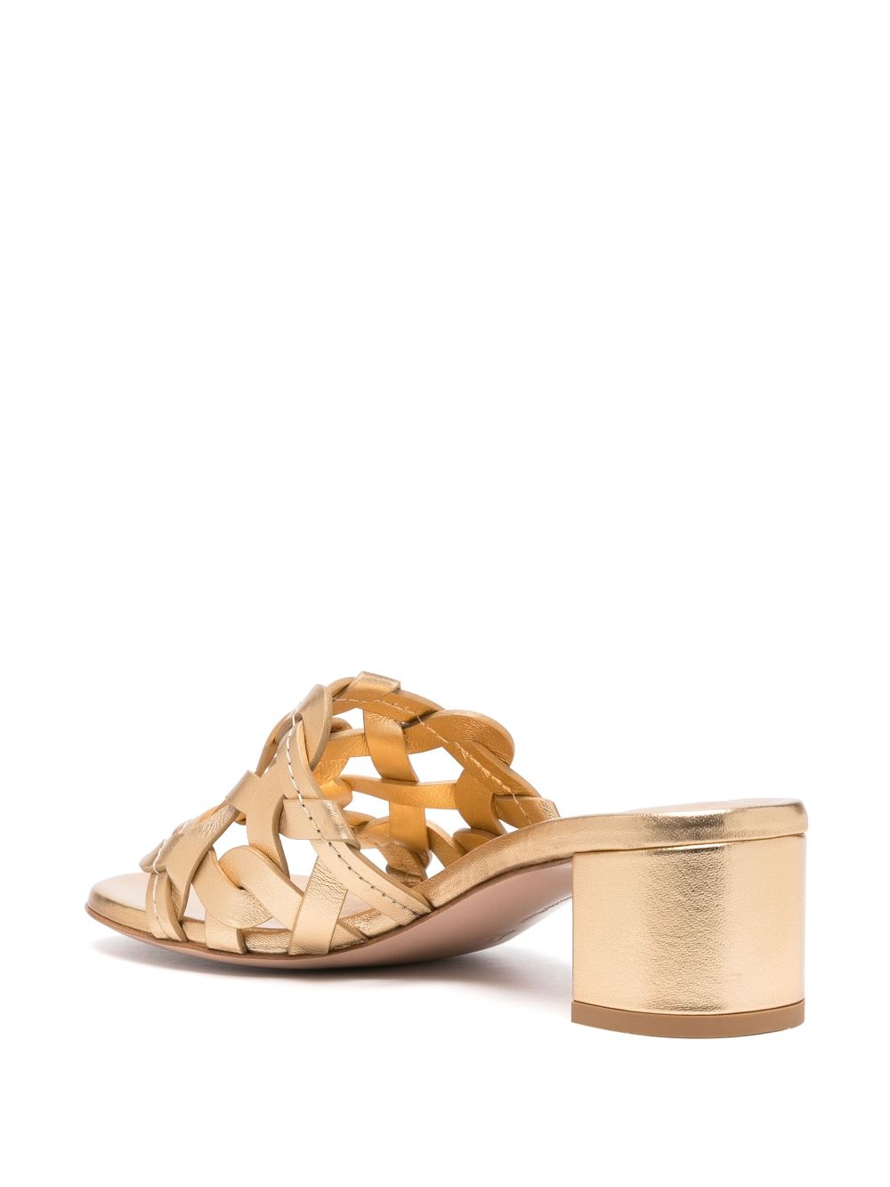 Gianvito Rossi 55mm metallic mules Women