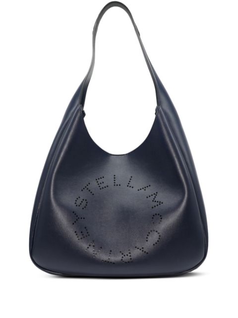 Stella McCartney logo slouchy shoulder bag Women