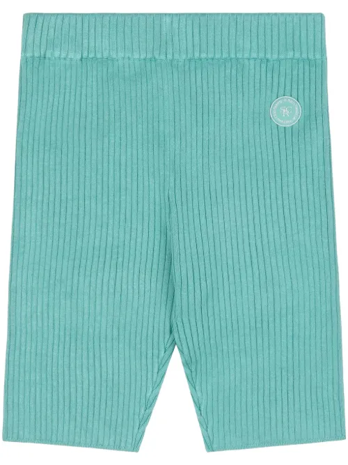Short de cyclisme à patch logo - Sporty & Rich - Modalova