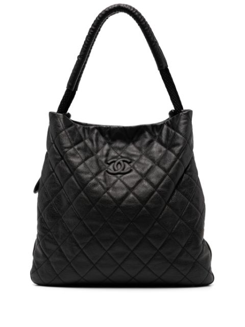 Affordable HOT SALE CHANEL Chanel Boating Large Classic Shopper Zippered Expandable Tote Women