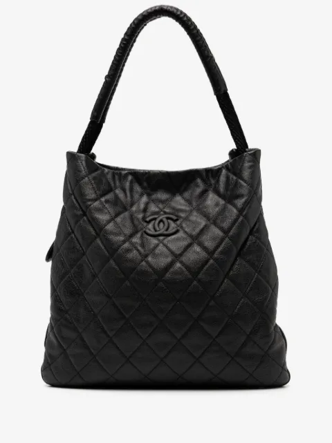 CHANEL Pre-Owned Chanel Boating Large Classic Shopper Zippered Expandable Tote