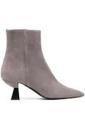 Roberto Festa 65mm suede boots - Grey