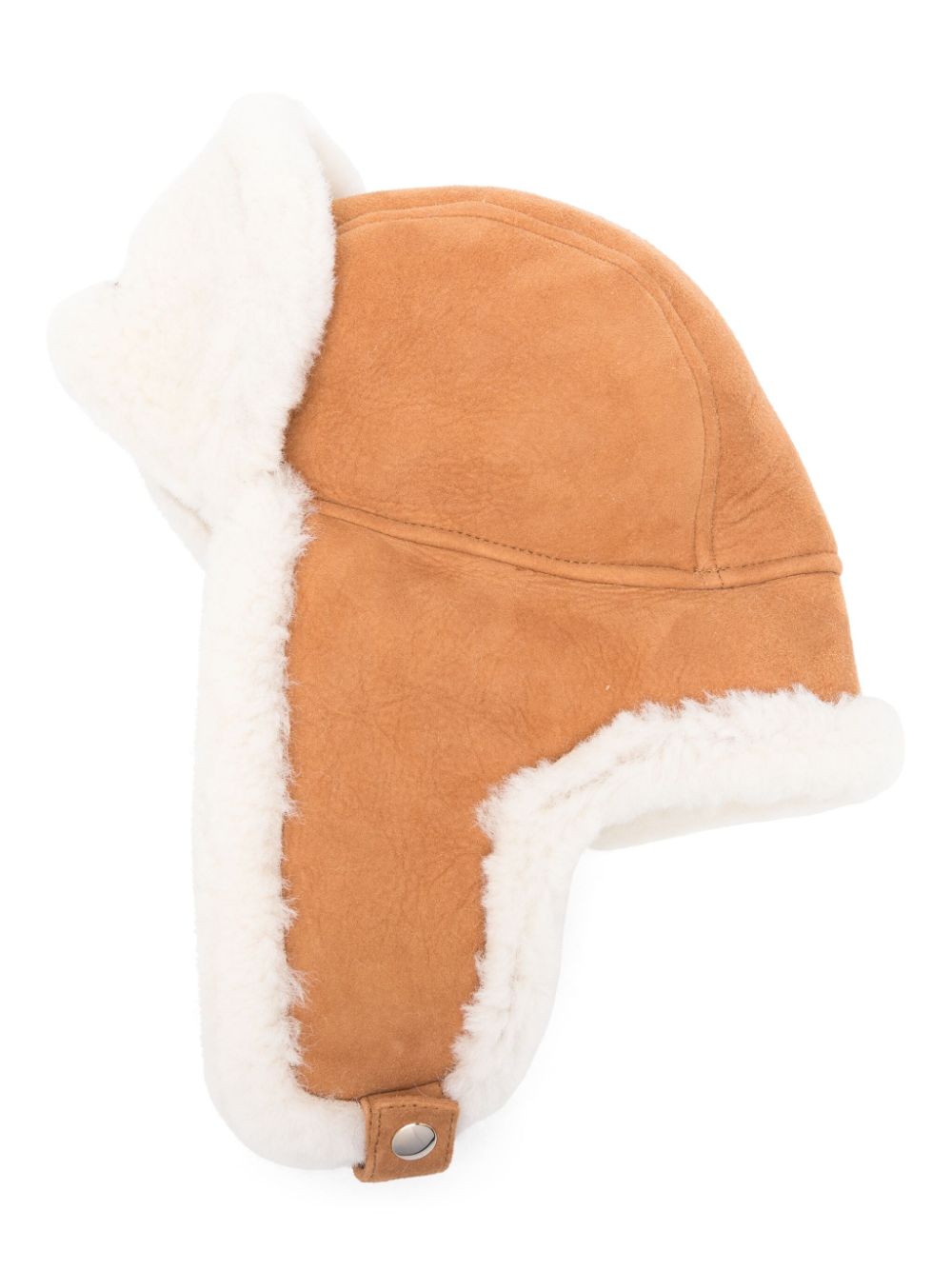 shearling chapka hat