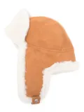 Maje shearling chapka hat - Brown