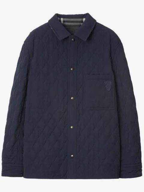 Burberry reversible quilted overshirt