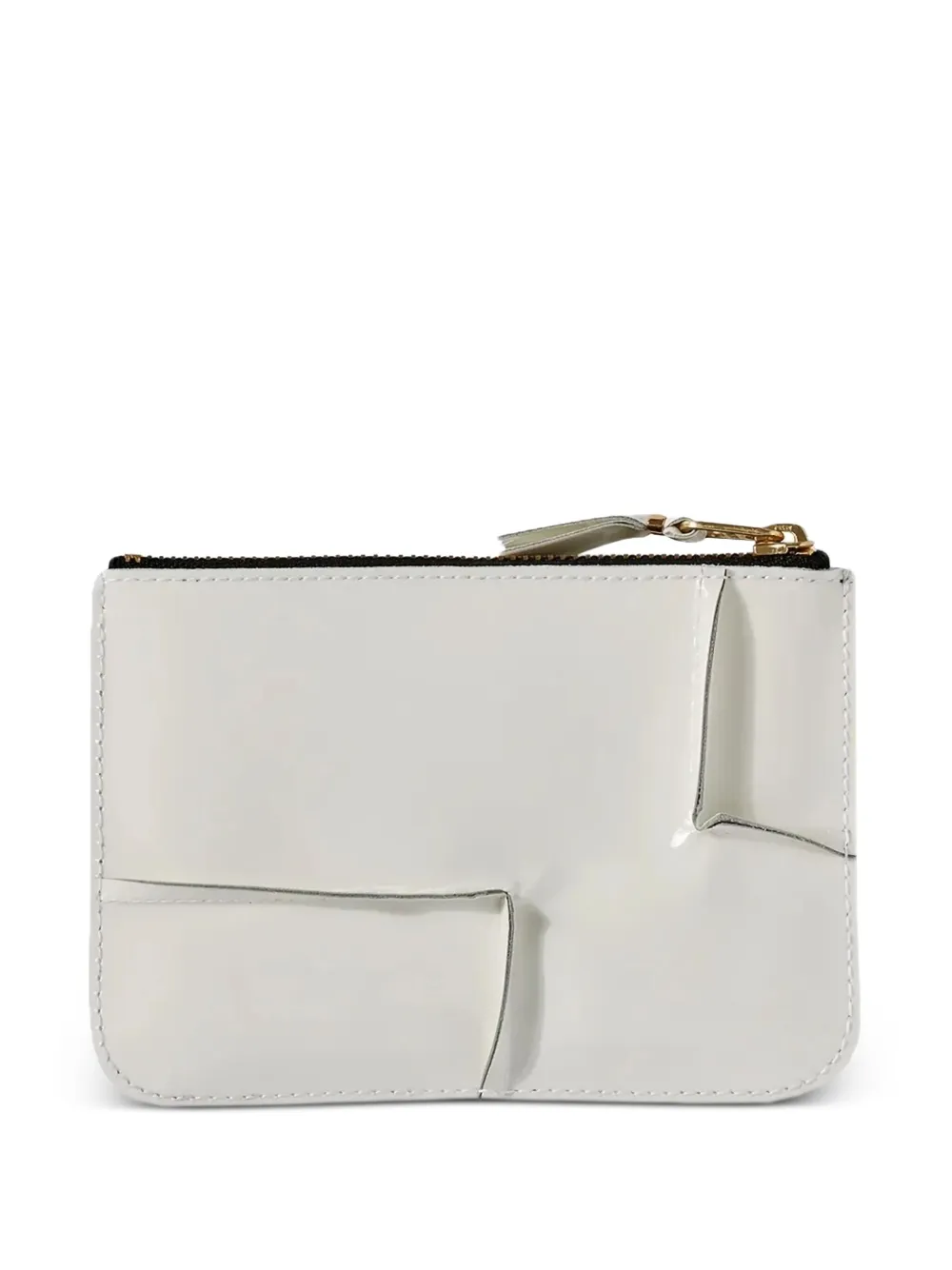 Comme Des Garçons Wallet Reversed Hem wallet Wit