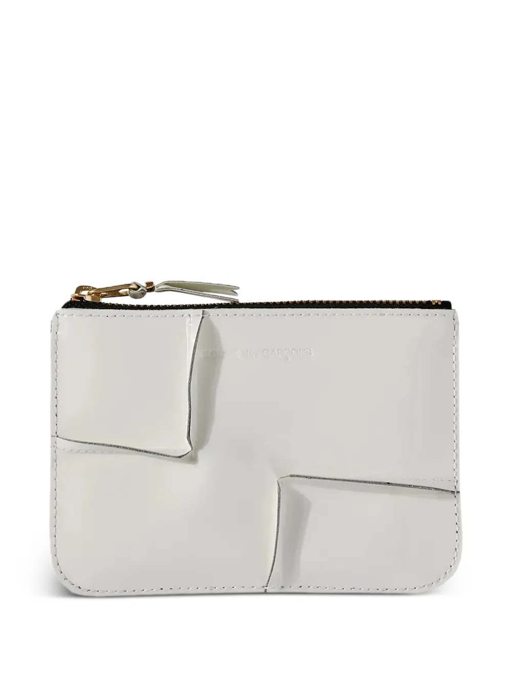 Comme Des Garçons Wallet Reversed Hem wallet Wit