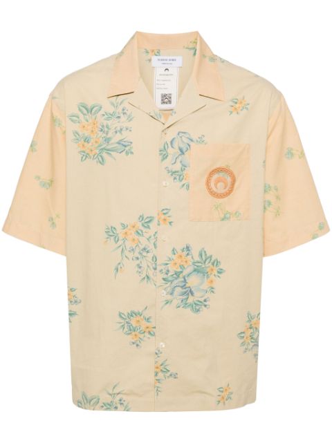 Marine Serre floral-printed shirt