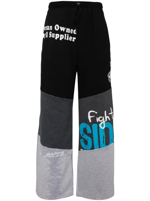 Marine Serre pants con estampado gráfico