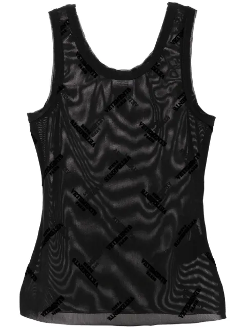 VETEMENTS Power tank top