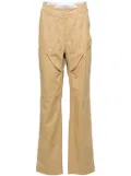 JUNTAE KIM gathered corset slacks - Neutrals