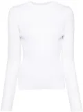 Juun.J see-through top - White