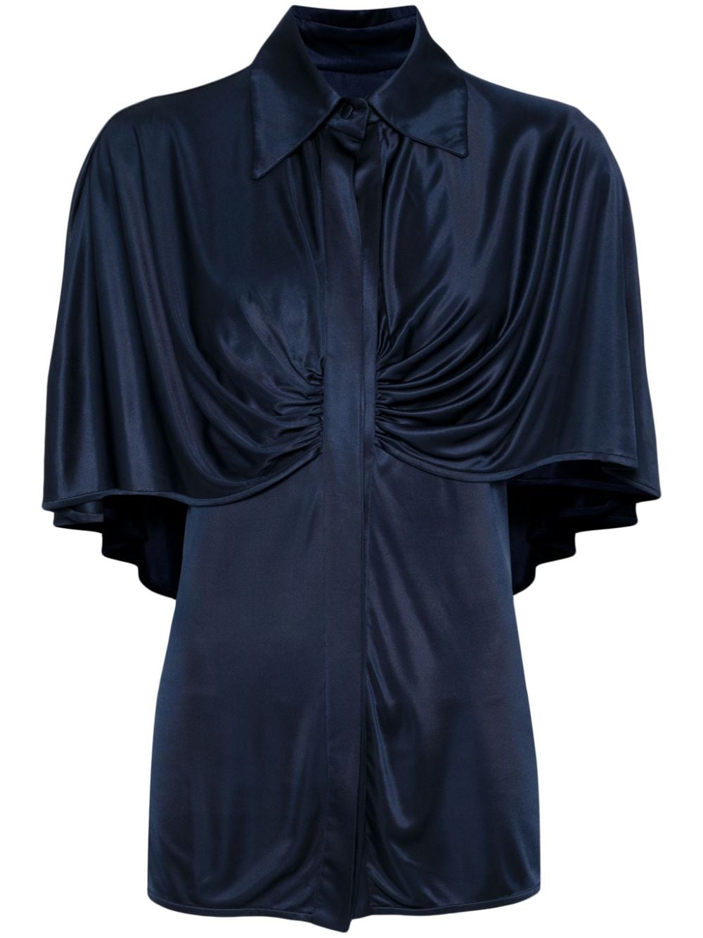 Costarellos Camicia con effetto lucido - Blu