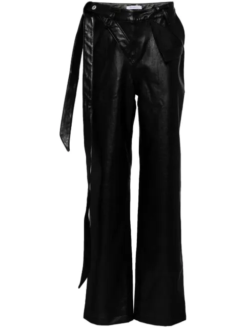 JUNTAE KIM asymmetric waistband pant